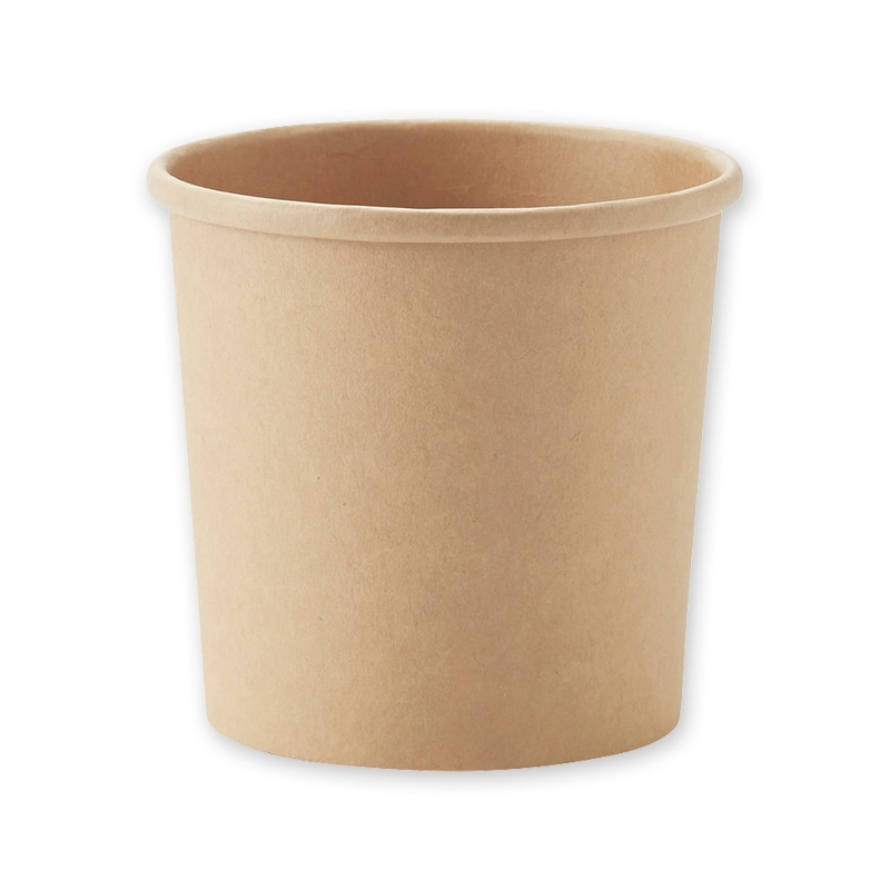 HEIKO 食品容器 未晒フードカップ 深型 350ml 90口径 25個/袋