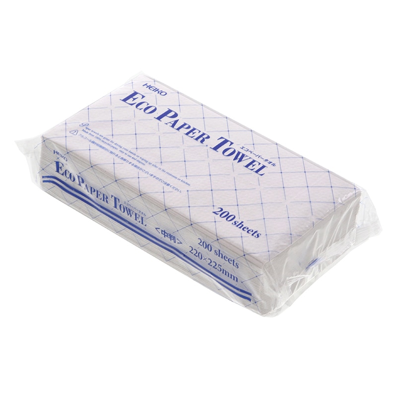 HEIKO エコペーパータオル シングル 中判 200枚/パック