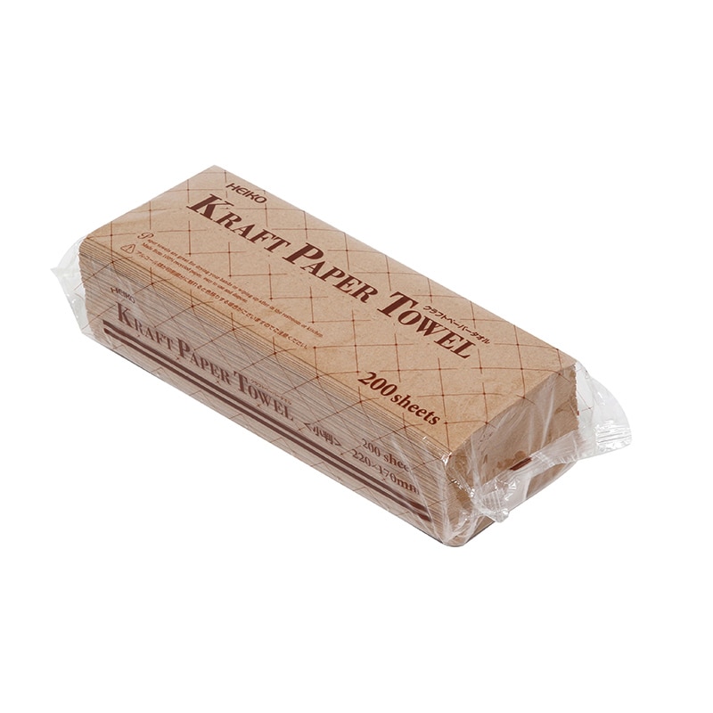 HEIKO クラフトペーパータオル シングル 小判 200枚/パック