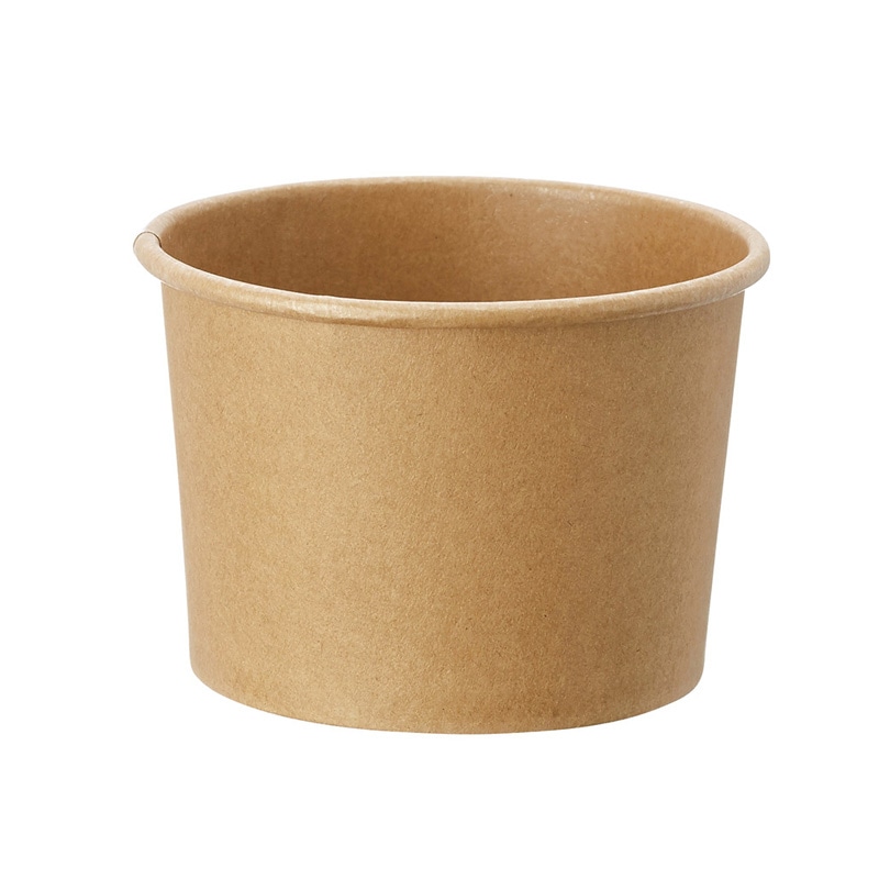 HEIKO 製菓資材 アイスカップ 150ml 76-150 クラフト 50個/袋