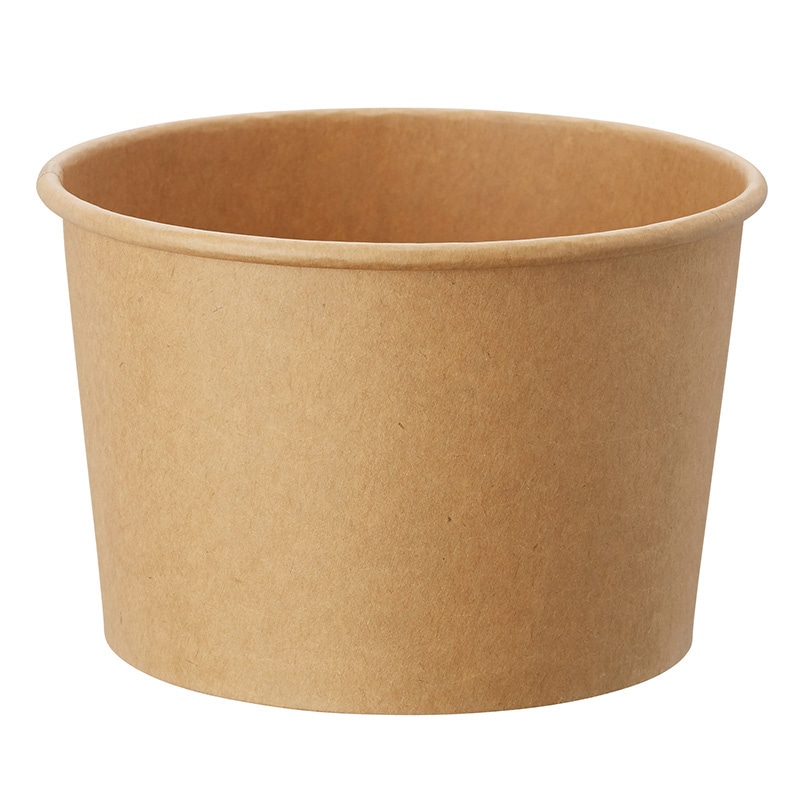 >HEIKO 製菓資材 アイスカップ 480ml 115-480 クラフト 25個/袋