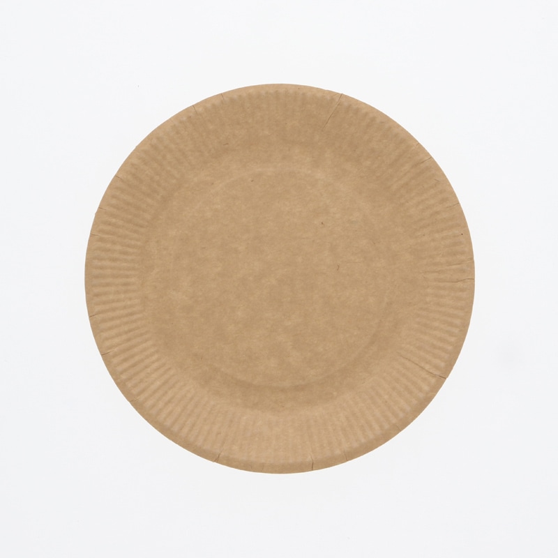 HEIKO クラフトペーパープレート 15cm 30枚/袋