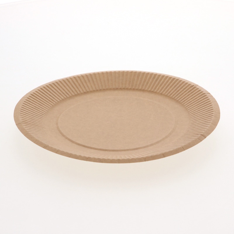 HEIKO クラフトペーパープレート 20cm 30枚/袋