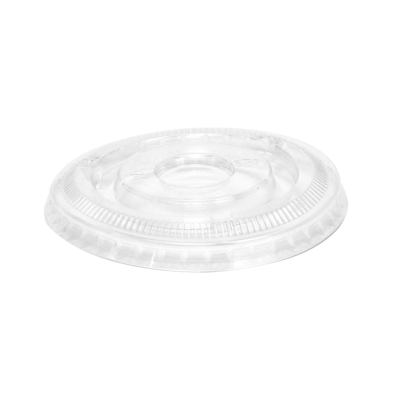 HEIKO 透明カップ A-PET 平蓋 口径74mm用 穴無 透明 50個/袋