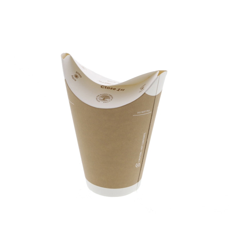 HEIKO バタフライカップ 12オンス ホット シングル クラフト 40個/袋