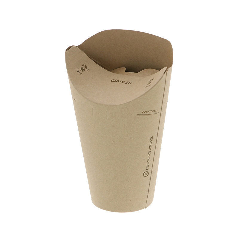 HEIKO バタフライカップ 12オンス ホット シングル 未晒無地 40個/袋