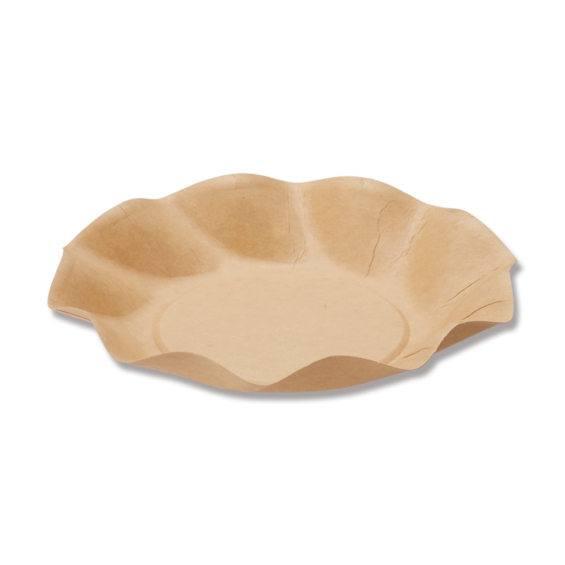 HEIKO 紙皿 クラフトサンプレート 15cm 25枚/袋