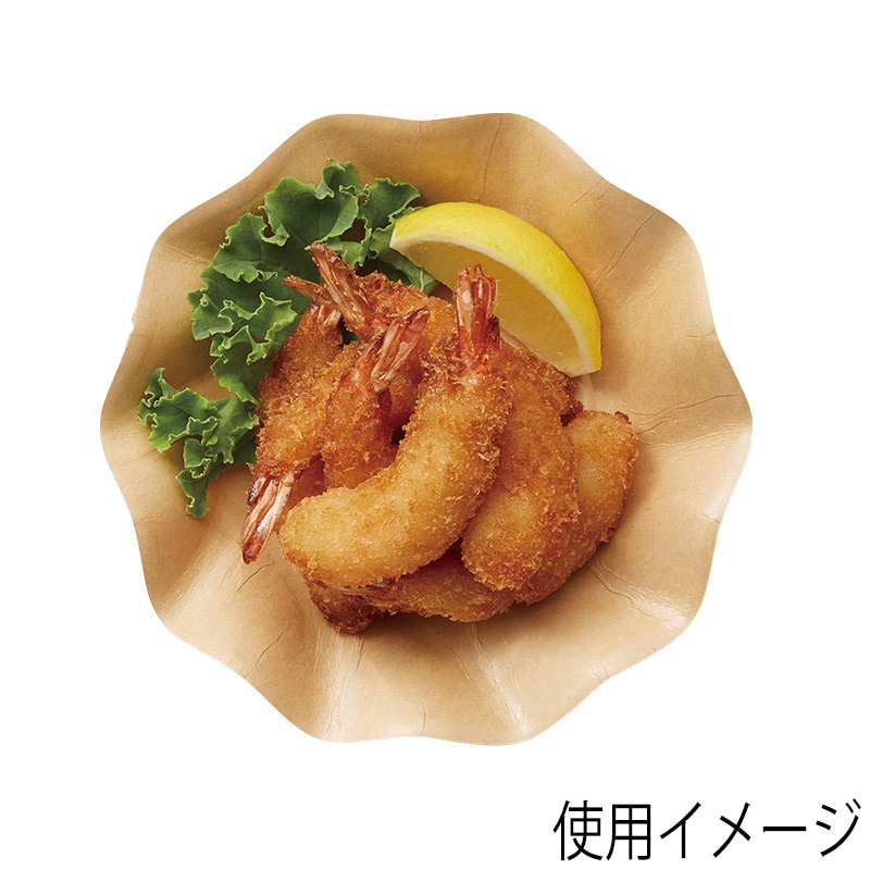 HEIKO 紙皿 クラフトサンプレート 15cm 25枚/袋