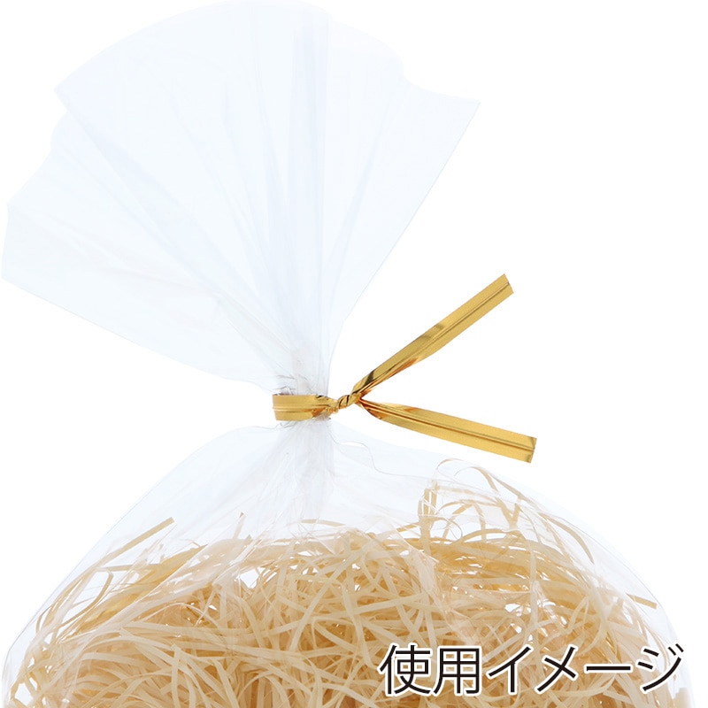 HEIKO カラータイ(ミニパック) 4mm幅×10cm 金 100本/束