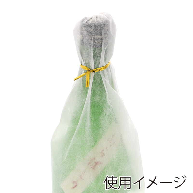 カラータイ 4mm幅×16cm ゴールド 500本/束