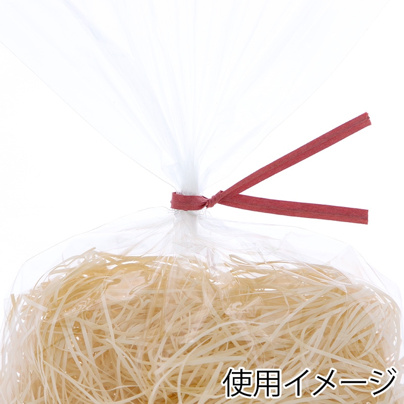 HEIKO 和紙タイ 4mm幅×12cm レッド 50本/束