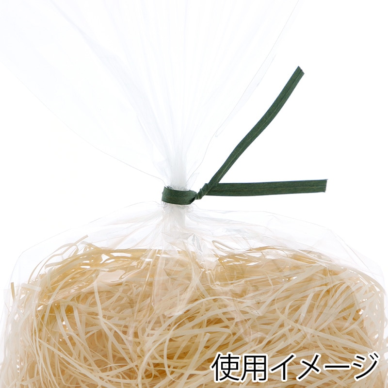 HEIKO 和紙タイ 4mm幅×12cm モスグリーン 50本/束