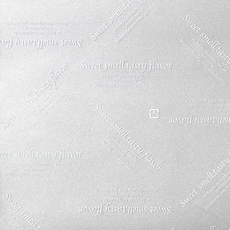 福重 食品用シート R-35 英字柄 マットエンドレス 1000枚/袋(ご注文単位18袋)【直送品】