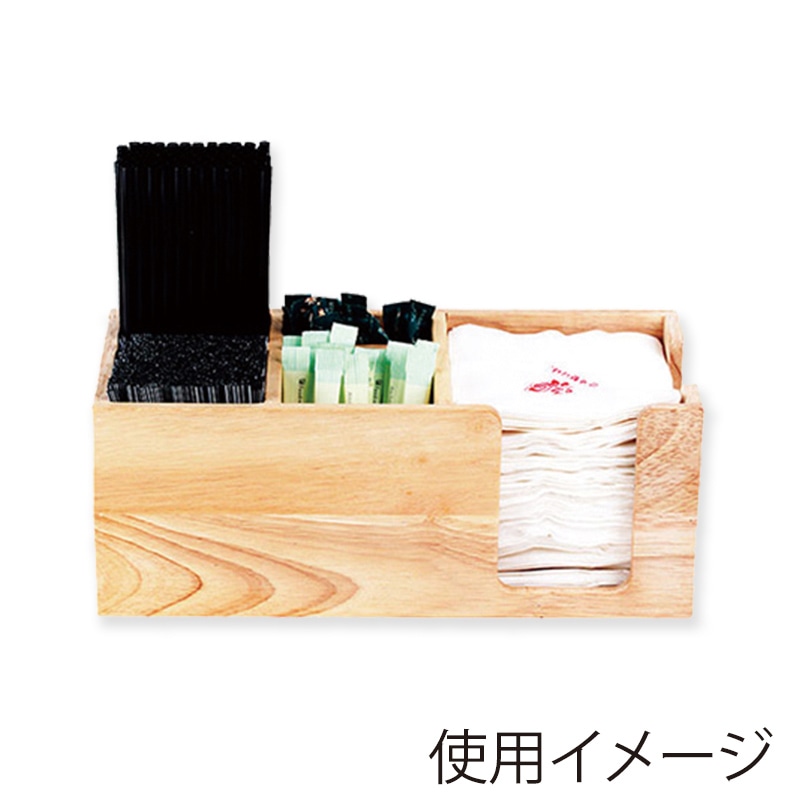 BMターゲット カフェグッズ ウッドバーキャディー 5口 Cuffy-W1049 1台(ご注文単位1台)【直送品】