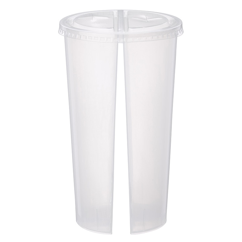 BMターゲット プラスチックカップ　ツインワンカップ 340ml（12オンス）×2 EP24-TWIN　CUP 10セット/袋（ご注文単位18袋）【直送品】