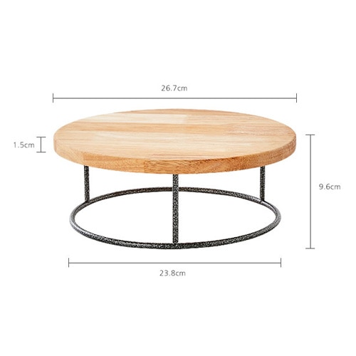 BMターゲット カフェグッズ ベーカリーラウンドスタンド S Cuffy-W1356 1台(ご注文単位1台)【直送品】