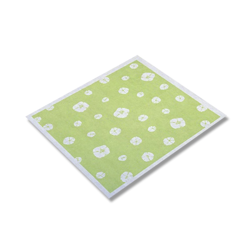 風呂敷 不織布風呂敷 アラカルト絞グリーン 50cm角 20枚/袋