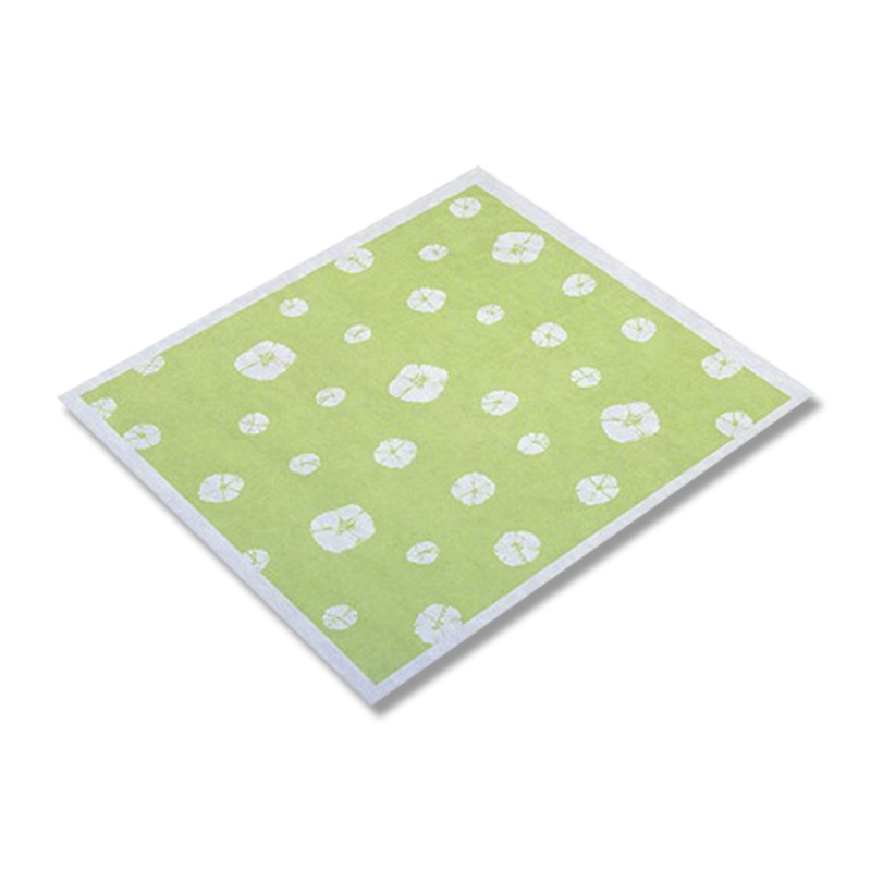 風呂敷 不織布風呂敷 アラカルト絞グリーン 66cm角 20枚/袋