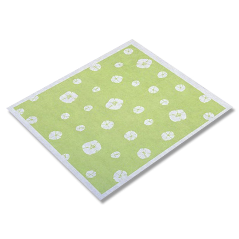 風呂敷 不織布風呂敷 アラカルト絞グリーン 90cm角 20枚/袋