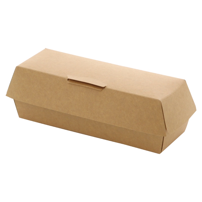 HEIKO 食品容器 クラフトフードパック ホットドッグ 50枚/袋