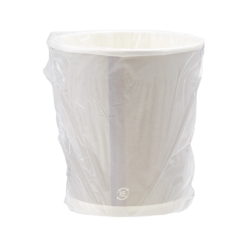 HEIKO ペーパーカップ 7オンス 個包装 グレー 50個/袋