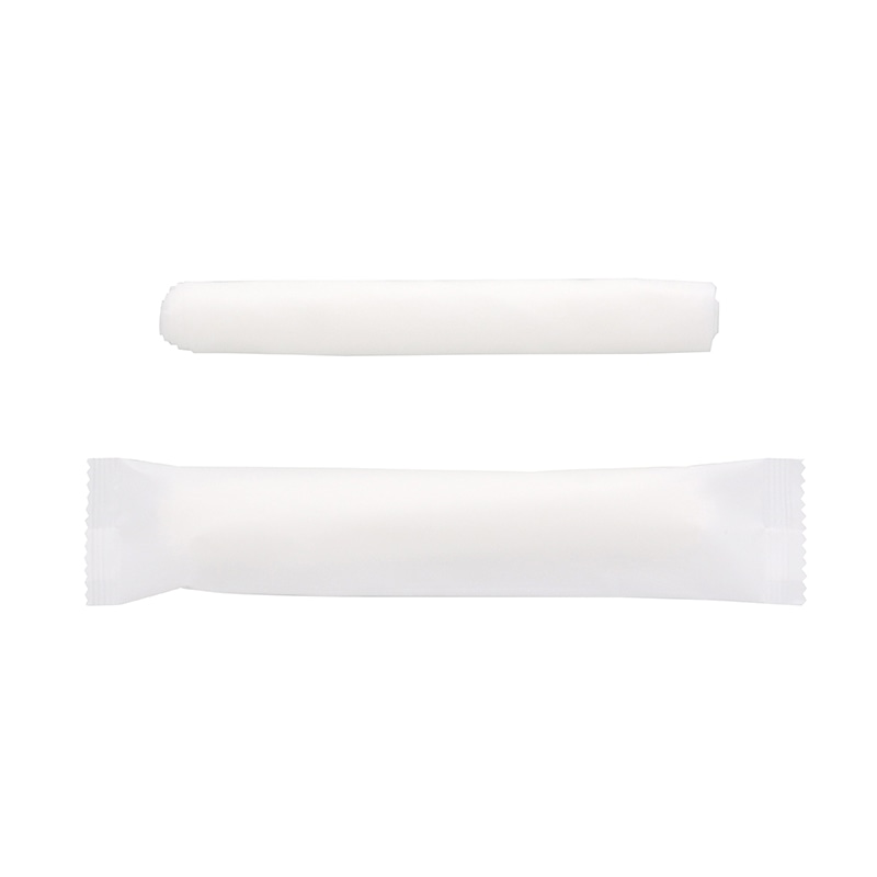 HEIKO 不織布おしぼり大判厚手 丸型 260×280mm 100枚/袋