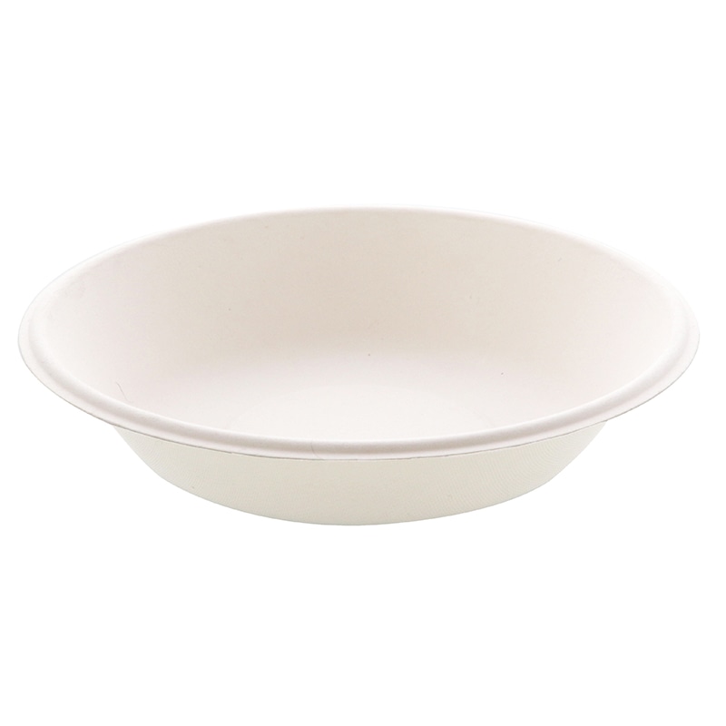 HEIKO 紙皿 業務用 バガスペーパーウェア ボウル ホワイト 600ml 50枚/袋