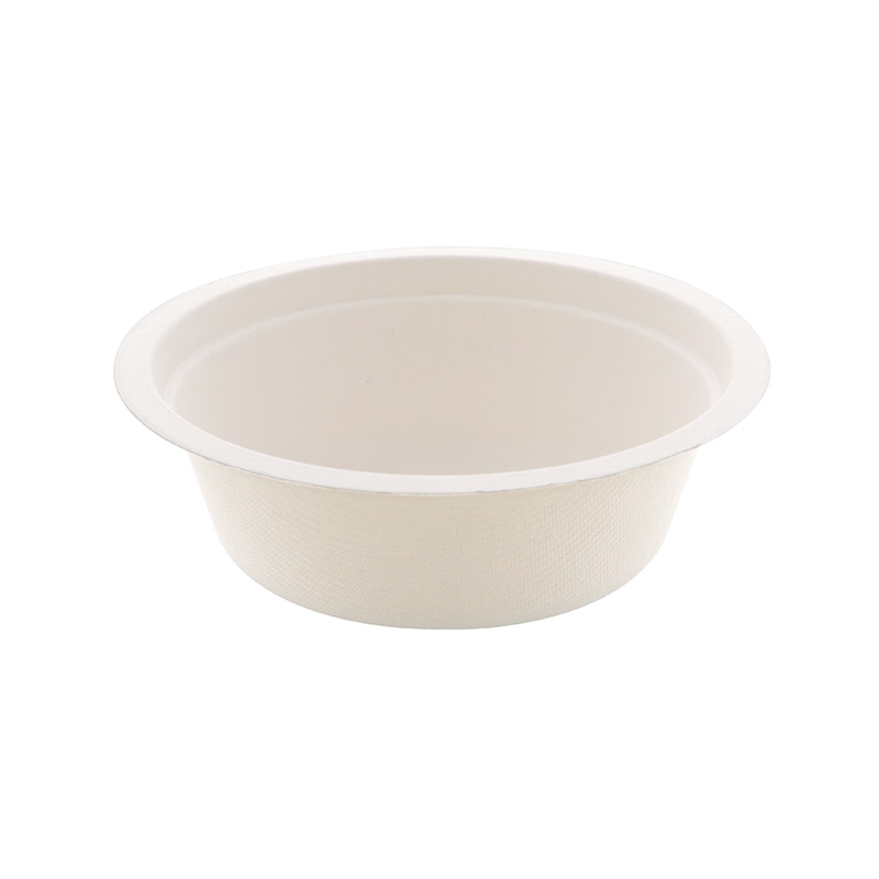 HEIKO 紙皿 業務用 バガスペーパーウェア どんぶり ホワイト 350ml 50枚/袋