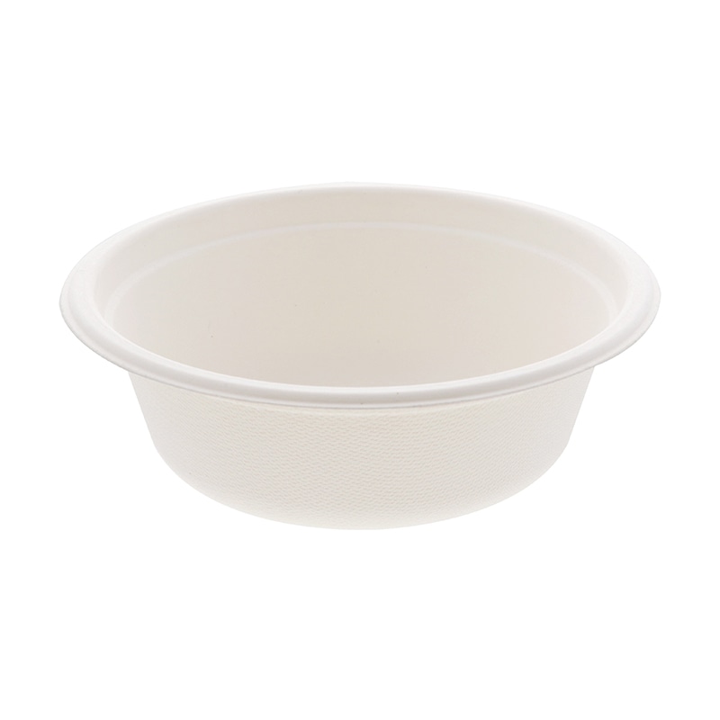 HEIKO 紙皿 業務用 バガスペーパーウェア どんぶり ホワイト 600ml 50枚/袋