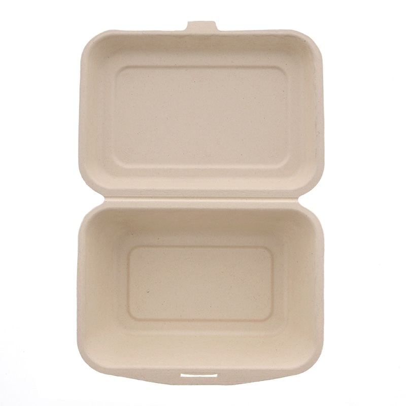 HEIKO 食品容器 業務用 バガスペーパーウェア フードパック クラフト 600ml 50枚/袋