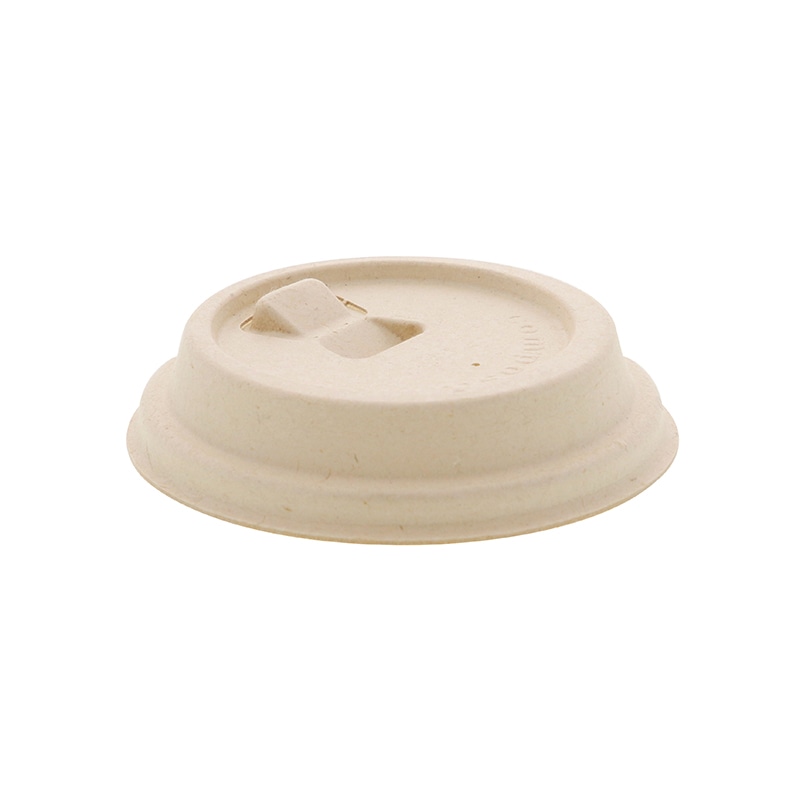 HEIKO 紙コップ バガスペーパーウェア リフトアップリッド クラフト 80口径 50枚/袋