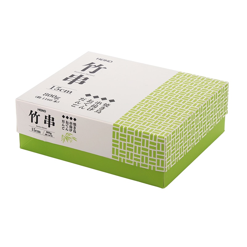 HEIKO 竹串 15cm 800g 約1160本/箱