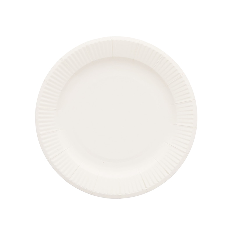 HEIKO NF(ノンフッ素)ペーパープレート 15cm 無地 50枚/袋