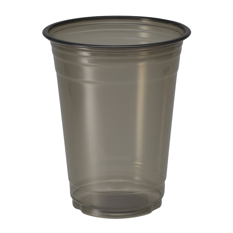 HEIKO 透明カップ A-PET 16オンス 口径98mm Nブラック 50個/袋