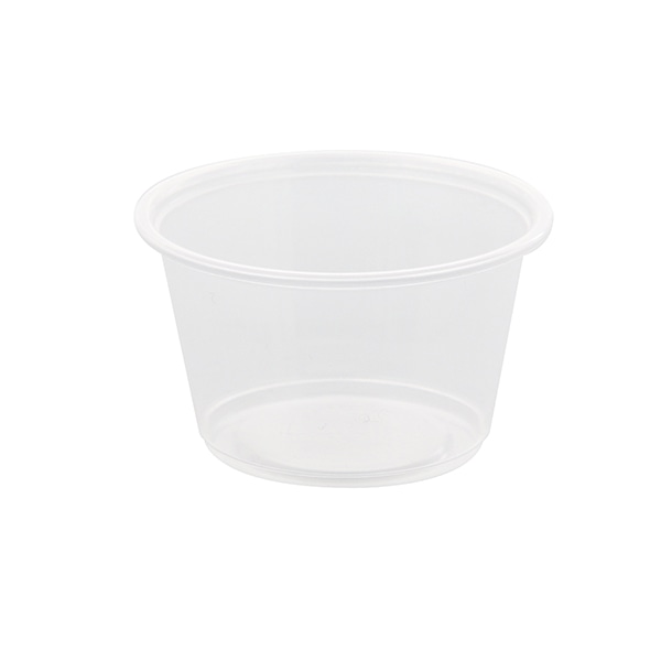 HEIKO PPカップ 4オンス 浅型 口径74mm クリア 50個/袋