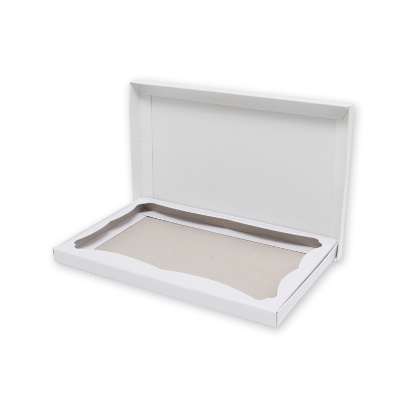 HEIKO 箱 デラックス白無地箱(エスプリ) S-2 ハンカチ2枚 10枚/袋