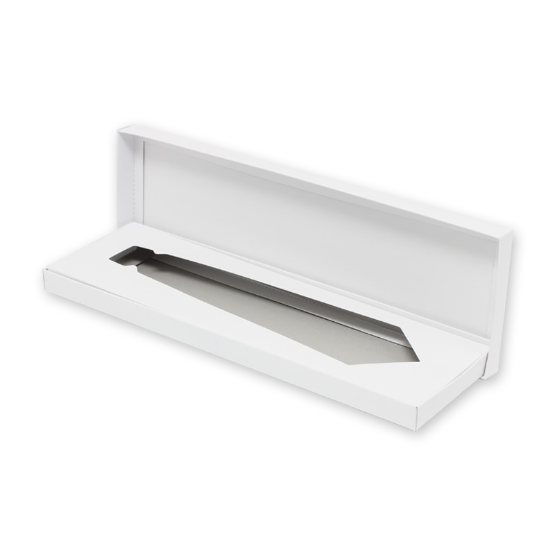 HEIKO 箱 デラックス白無地箱(エスプリ) N-3 ネクタイL 10枚/袋