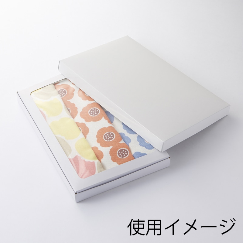 HEIKO 箱 デラックス白無地箱(エスプリ) H-3 タオル3本 10枚/袋