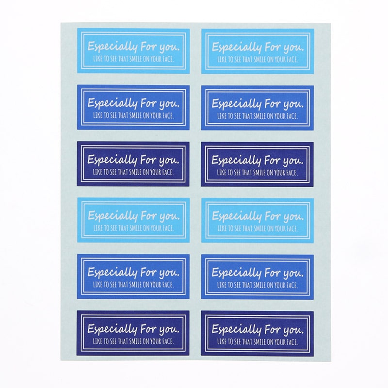 HEIKO 特殊強粘ギフトシール ユニバーサル スカイ 3色アソート 84片/束