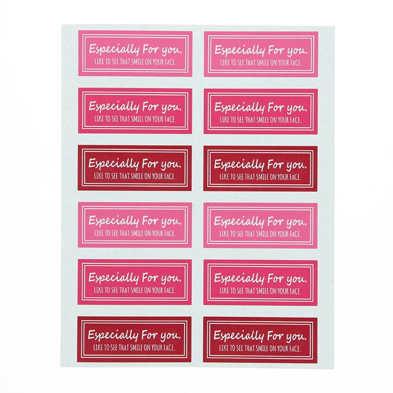 HEIKO 特殊強粘ギフトシール ユニバーサル チェリー 3色アソート 84片/束