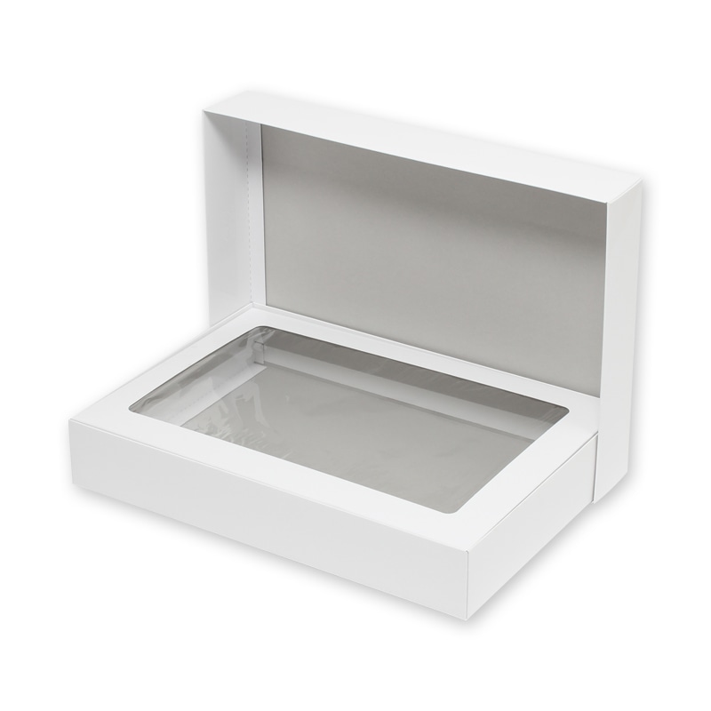 HEIKO 箱 デラックス白無地箱(エスプリ) H-22N S-14 10枚/袋