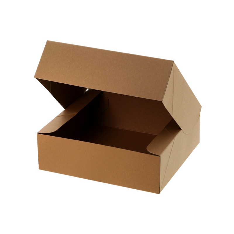 HEIKO 箱 ギフトボックス クリエイトボックス CR-1 クラフト 10枚/袋