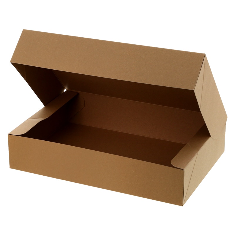 HEIKO 箱 ギフトボックス クリエイトボックス CR-3 クラフト 10枚/袋