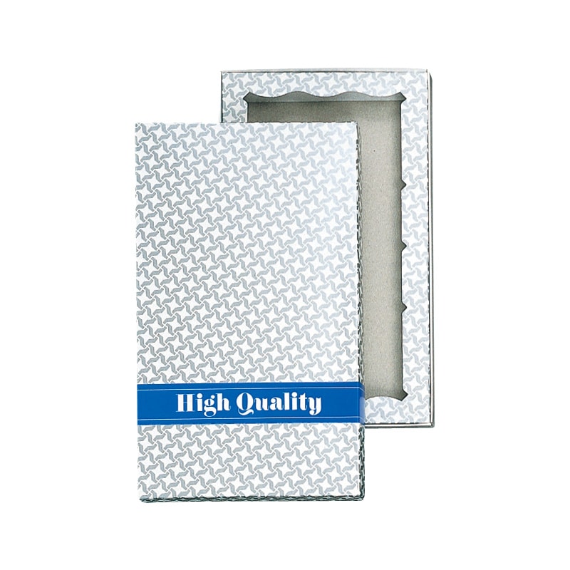 HEIKO 箱 洋品箱 H-2(タオル2本用) チドリ銀 50枚/袋