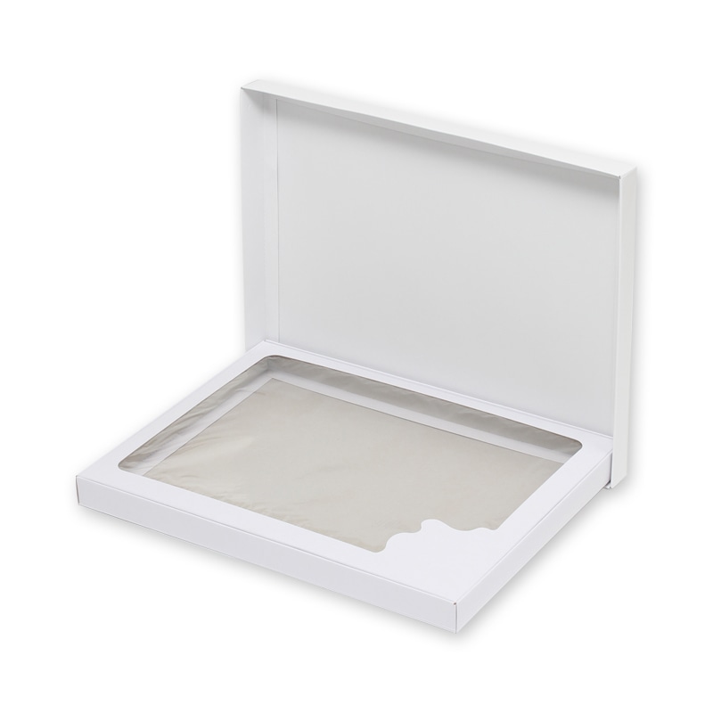 HEIKO 箱 デラックス白無地箱(エスプリ) H-11 ブラウス 10枚/袋