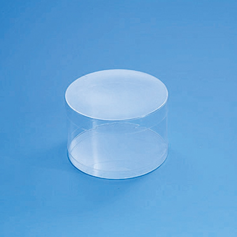 HEIKO 箱 クリスタルボックス スタンダードタイプ 円柱型 円柱小 1個(ご注文単位10個)