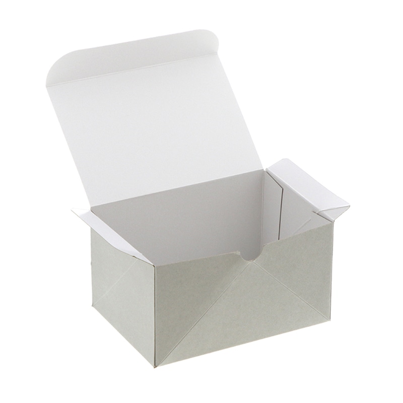 HEIKO 箱 ケーキ箱 小 2~3個用 ナチュラルグレー 25枚/袋