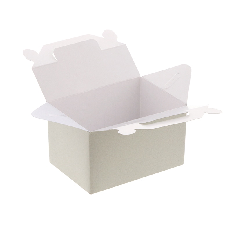 HEIKO 箱 手提ケーキ箱 小 2~3個用 ナチュラルグレー 25枚/袋