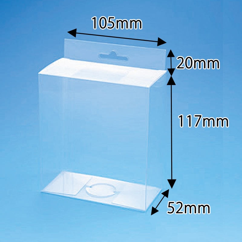 HEIKO 箱 クリスタルボックス ワンタッチタイプ HWシリーズ HW-3W 10枚/袋