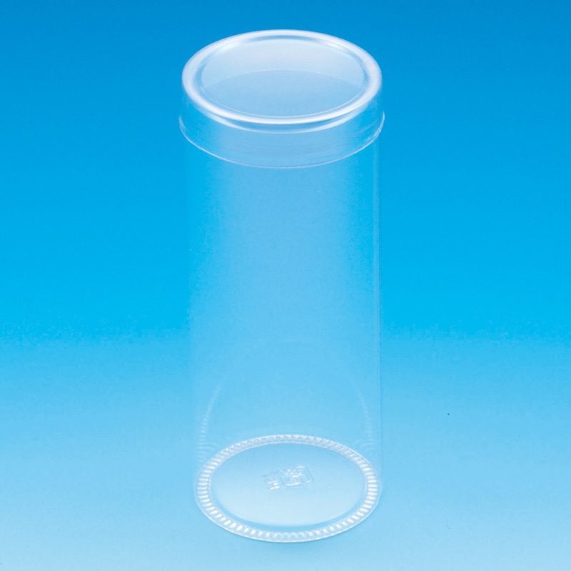 HEIKO 箱 クリスタルボックス スタンダードタイプ PET円筒ケース 50×120 10P/箱